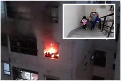 Cháy chung cư Linh Đàm, người dân khổ sở leo bộ 40 tầng