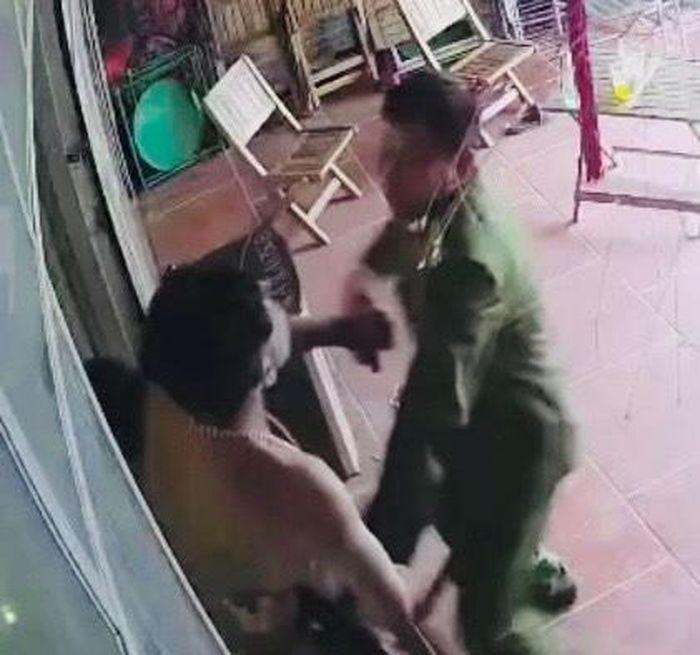 Danh tính thanh niên đạp công an chảy máu mũi ở Vĩnh Phúc-1