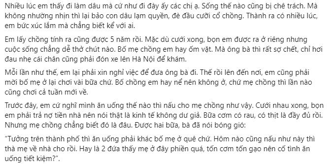 Cả họ nhà chồng đến ăn chực, vợ đuổi khéo thì bị mắng nhỏ mọn-1