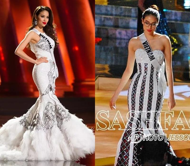Đầm dạ hội Miss Universe: Đẹp nhất HHen Niê, xấu nhất bộ nào?-6