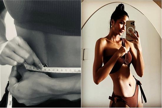 H'Hen Niê tự phá kỉ lục với vòng eo sắp vượt mặt Ngọc Trinh