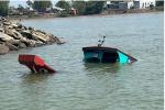Quảng Bình: 9 thuyền nan chìm trên biển, 1 ngư dân mất tích-2