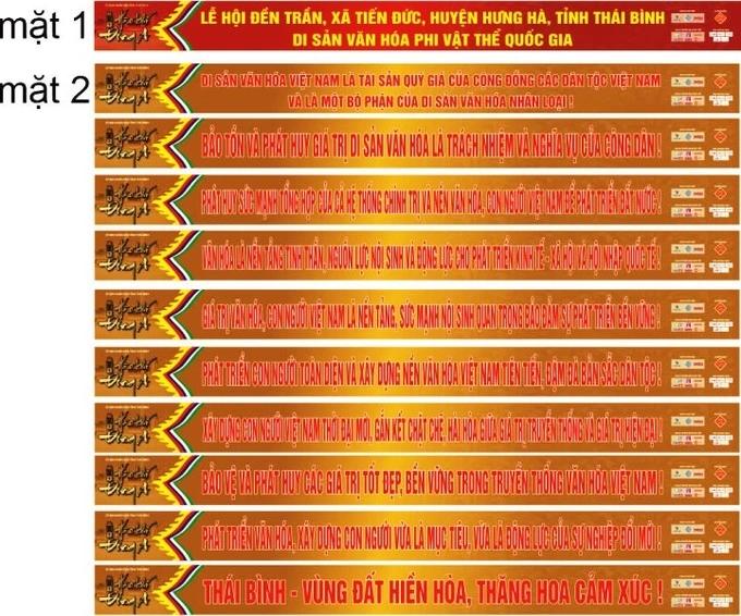 Tranh cãi tấm pano quảng cáo lễ hội đền Trần phi quốc gia-3