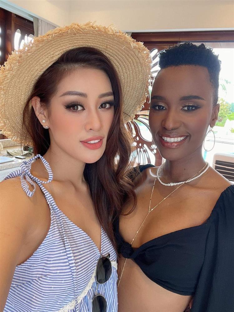 Mỹ nhân Việt ra sao khi đọ sắc đương kim Miss Universe?-3