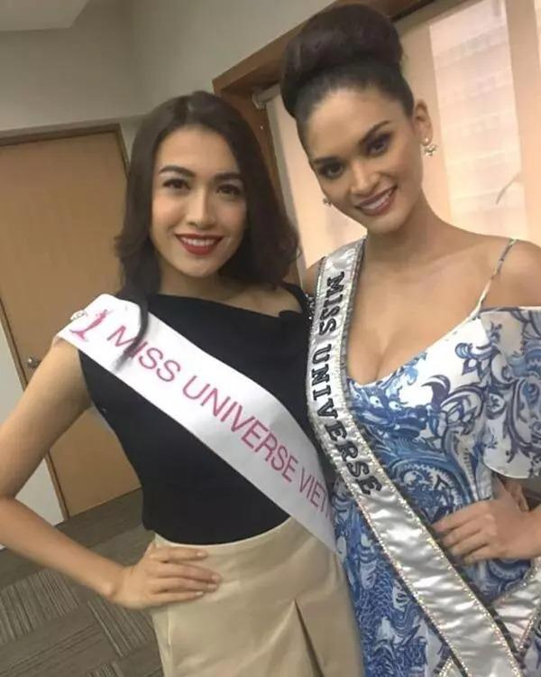 Mỹ nhân Việt ra sao khi đọ sắc đương kim Miss Universe?-6