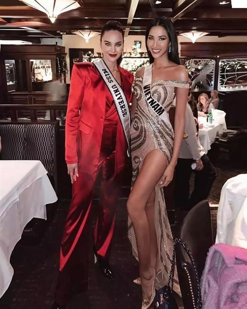 Mỹ nhân Việt ra sao khi đọ sắc đương kim Miss Universe?-4