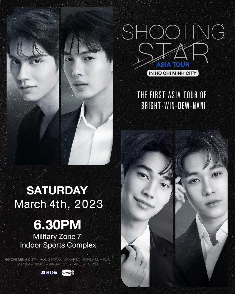 Hotboy đam mỹ Bright và dàn F4 Thái Lan sắp đến TP.HCM biểu diễn-3