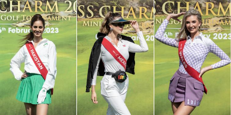 Thanh Thanh Huyền và dàn thí sinh Miss Charm đọ dáng trên sân golf-3