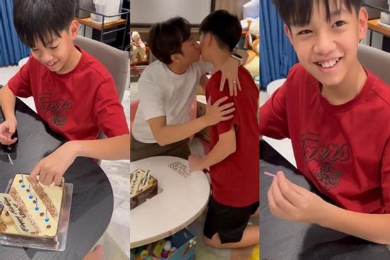 Subeo mừng sinh nhật Cường Đô La, nét mặt dần khác khi dậy thì