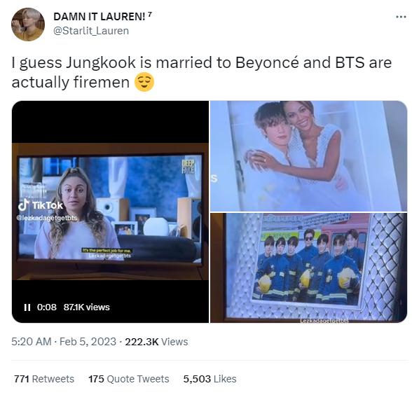 Thực hư hình ảnh Jungkook (BTS) cưới Beyoncé tại Anh-2