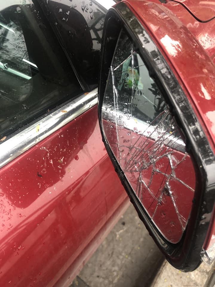 Hồng Quế bức xúc khi xế hộp bị đập-3