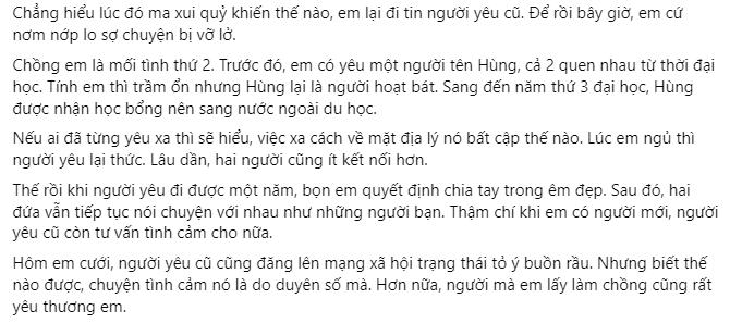 Tình cũ vay 2 tỷ rồi biến mất, tôi điên dại vì sợ chồng phát hiện-1