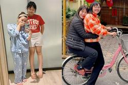 Ngoại hình cao lớn vượt mẹ của con gái 12 tuổi nhà MC Diệp Chi