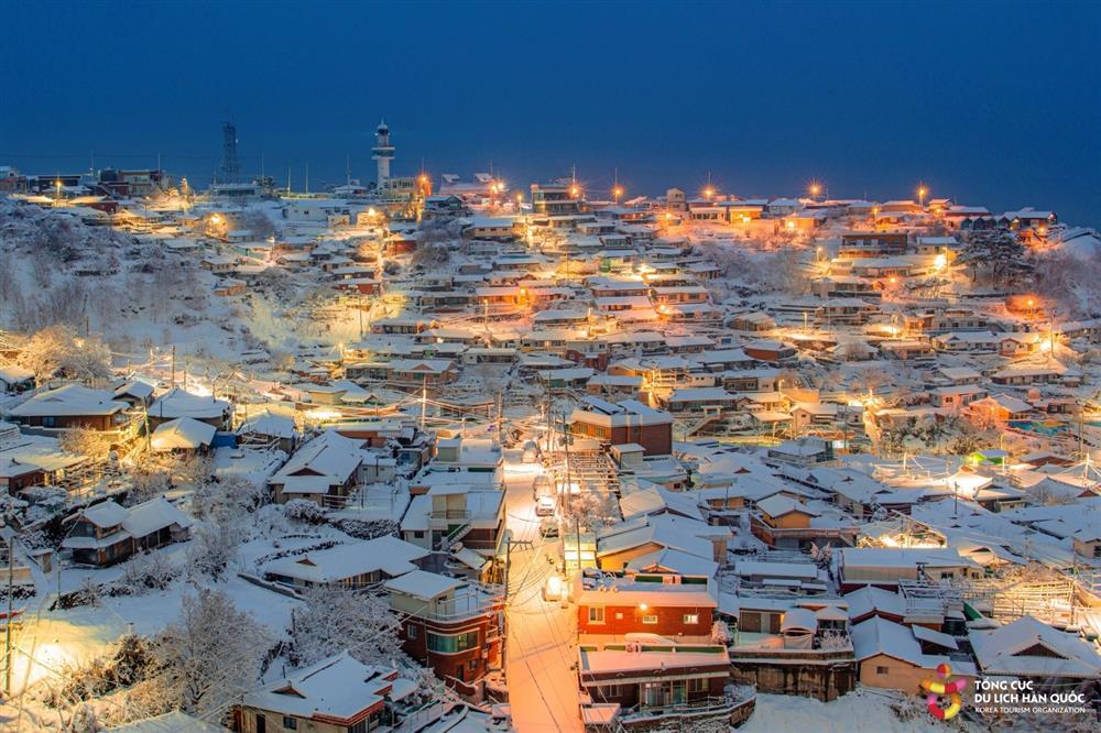 Khung cảnh giấc mơ tuyết trắng đẹp như tranh ở Hàn Quốc-2