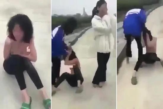 Nữ sinh lớp 7 bị lột sạch áo, tra tấn dã man giữa đường