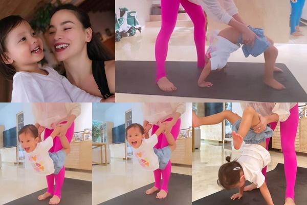 Các con Hồ Ngọc Hà vui chơi cuối tuần cùng ông bà nội-10