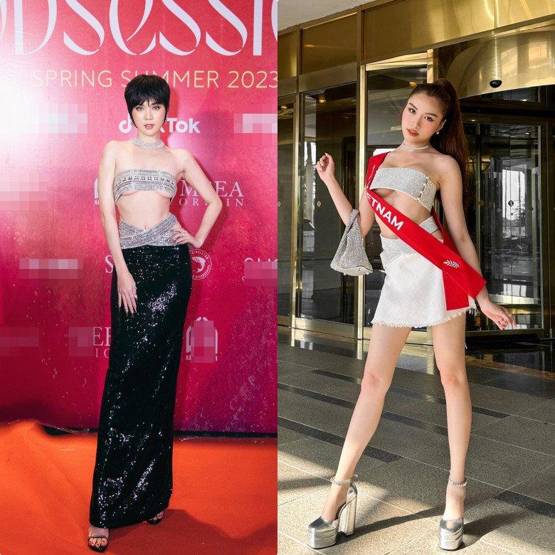 Ngọc Trinh, Thanh Thanh Huyền gây sốc với áo 10cm-9