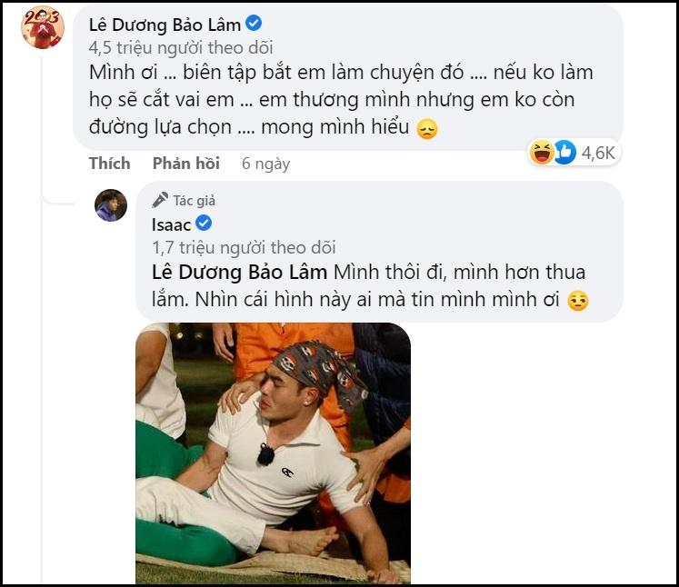 Isaac xả ảnh tình tứ nam nhi, khiêu khích Lê Dương Bảo Lâm-12