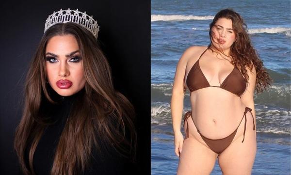 Nhan sắc cô gái 100kg tham vọng đăng quang Hoa hậu Mỹ 2023-10