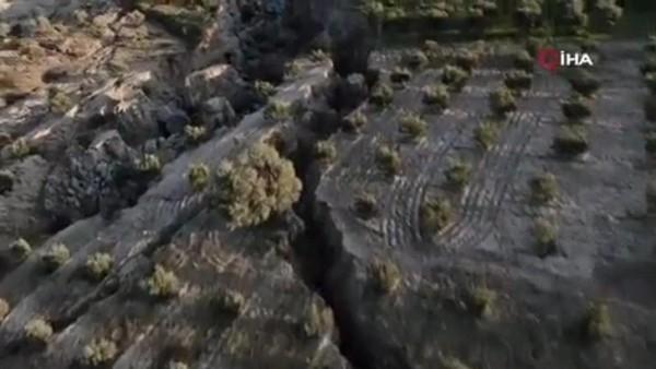 Vực thẳm khổng lồ xuất hiện ở Thổ Nhĩ Kỳ và Syria sau động đất-1