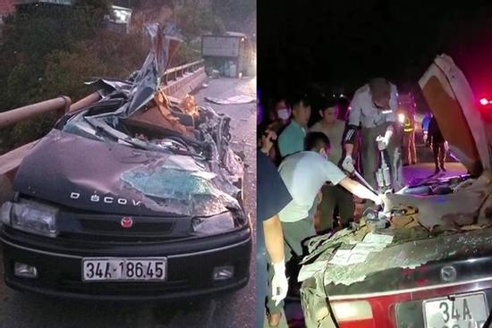 Xót xa lời kể người tham gia cứu nạn nhân trong ô tô bị đè bẹp