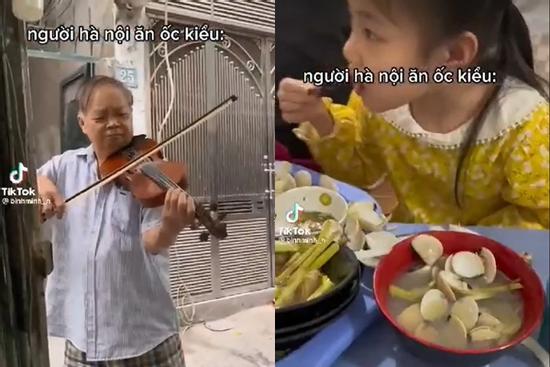 Vừa ăn ốc vừa được nghe violin, sang chảnh như ở nhà hàng