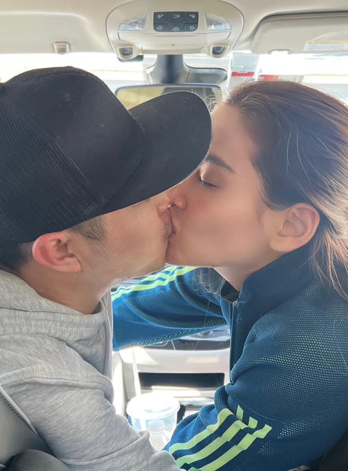 Võ Hoàng Yến hôn nuốt môi bạn trai U50 ngày Valentine-1