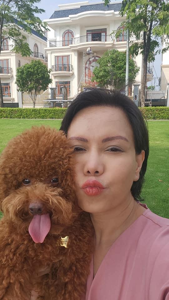 Choáng ngợp biệt thự đang hoàn thiện của Việt Hương-1