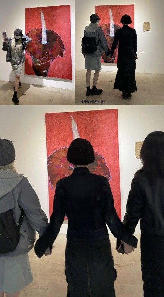 Hyuna và Dawn lần đầu được bắt gặp đi cùng nhau sau khi quay lại-2