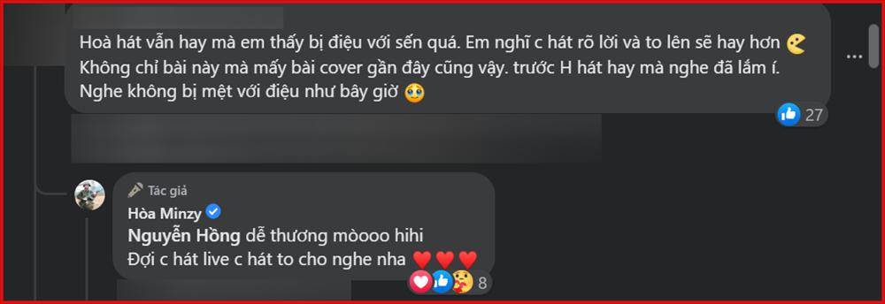 Hòa Minzy phản ứng khi bị chê hát điệu và sến-2