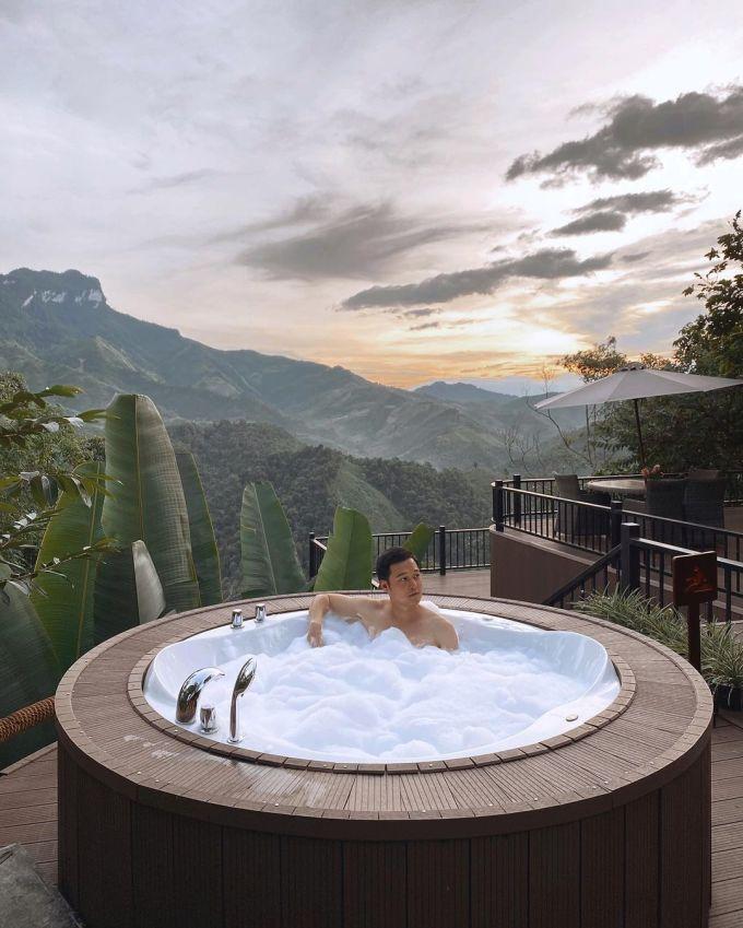 Đoàn Di Băng đánh dấu tuổi mới bằng bộ ảnh gợi cảm ở bồn tắm-7