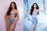 Ngọc Châu mặc bộ đầm lỡ hẹn ở Miss Universe: Netizen quay xe