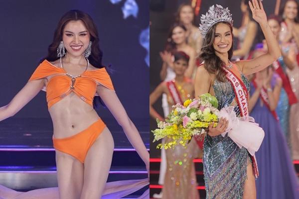 Phương Mai vồ ếch tại chung kết Miss Charm 2023-10