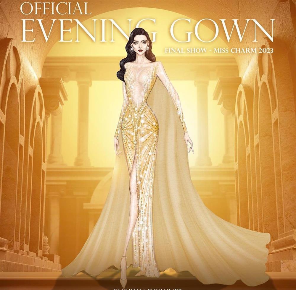 Bộ đầm không có dịp tỏa sáng của Thanh Thanh Huyền ở Miss Charm-2