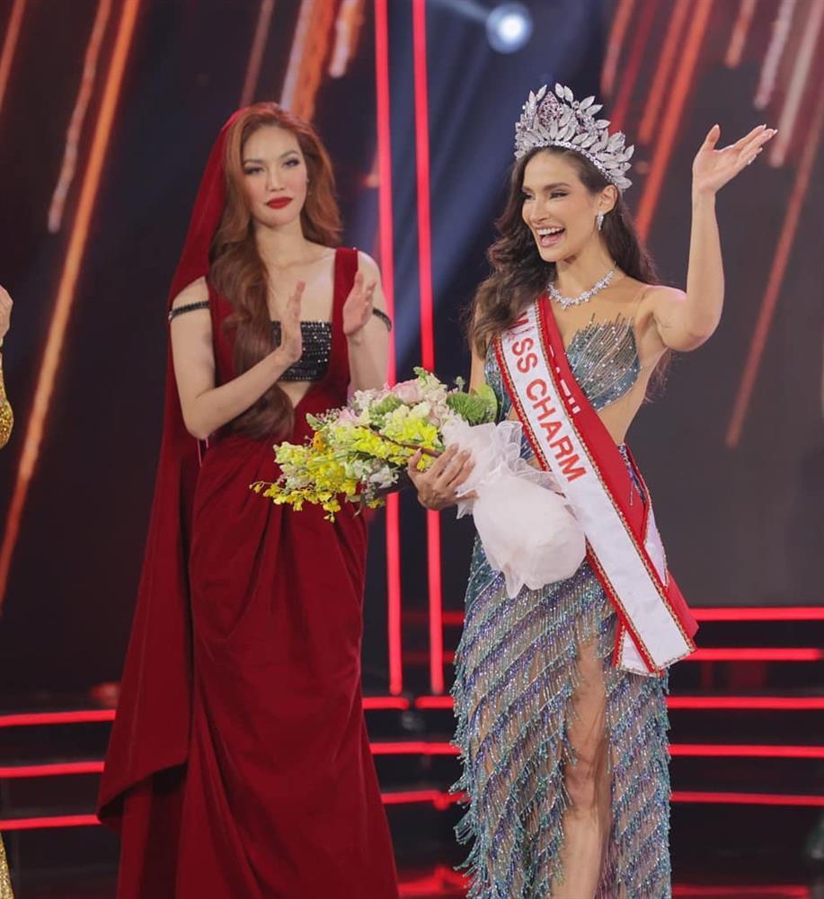 Lan Khuê đẹp xuất thần lấn át Miss Charm 2023 qua cam thường-2
