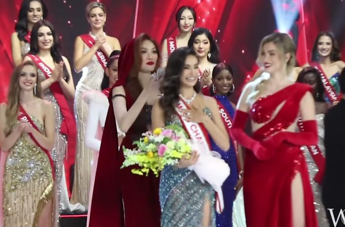 Lan Khuê đẹp xuất thần lấn át Miss Charm 2023 qua cam thường-4