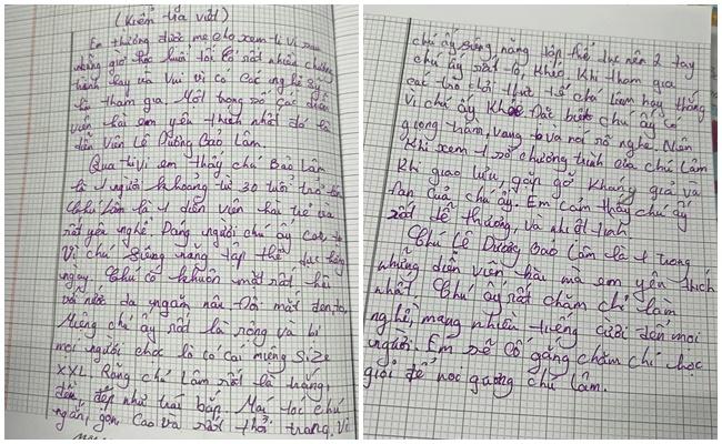 Lê Dương Bảo Lâm ná thở vì bài văn của cháu Kiều Minh Tuấn-2