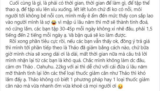 Phan Như Thảo hé lộ điều chết đi sống lại khi giảm cân-4