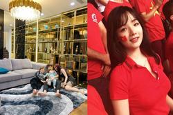 Choáng biệt phủ xa hoa của hot girl nổi tiếng giới bóng đá Việt