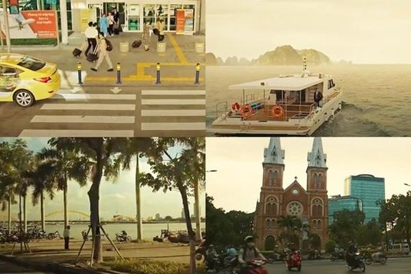 Vịnh Hạ Long, cầu Rồng, nhà thờ Đức Bà xuất hiện trên phim Hàn