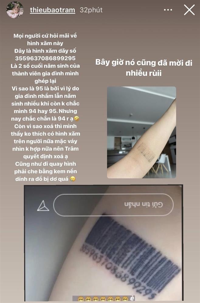 Thiều Bảo Trâm liên tục xóa hình xăm kỷ niệm?-5