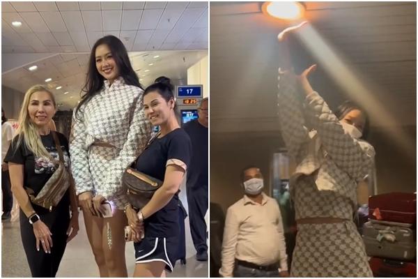 Hoa hậu 1m86 Bảo Ngọc bị nghi nhấn mí vì đôi mắt sưng phồng-1