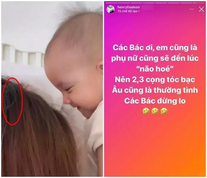 Diệp Lâm Anh đầy tóc bạc ở tuổi 33, nhìn sang Hà Hồ mà đồng cảm-9