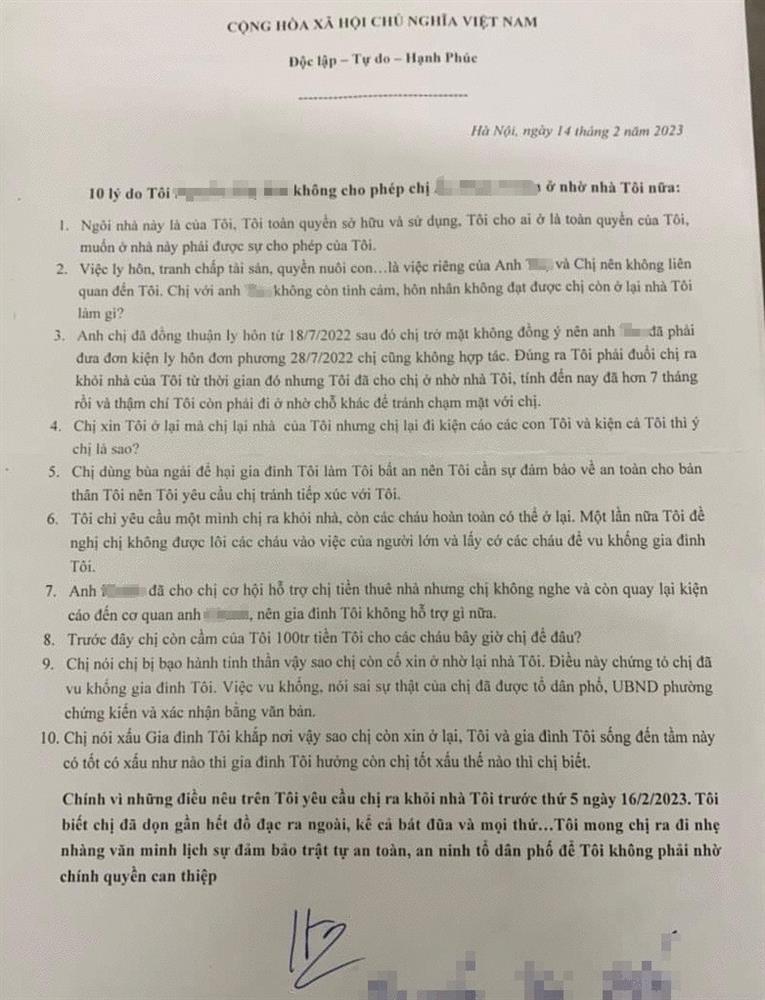 Xôn xao 3 mẹ con bị nhà chồng xua đuổi sau 17 năm chung sống-4