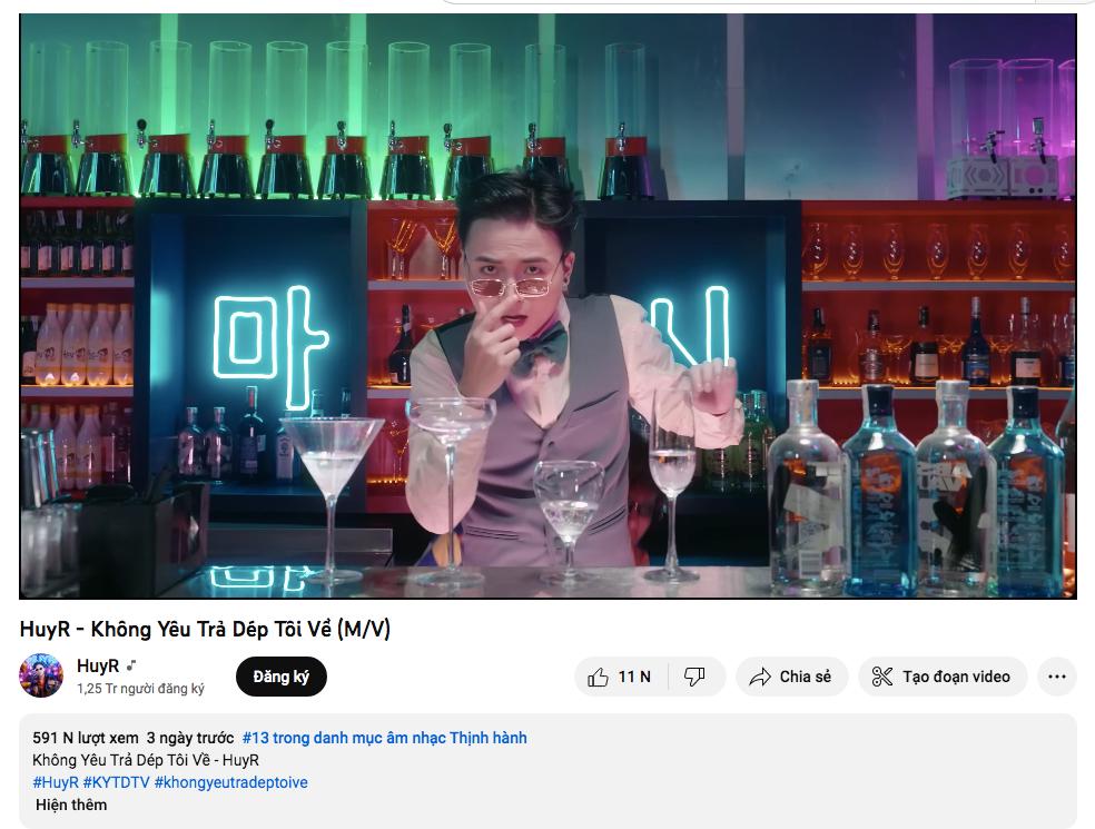 HuyR trần tình khi bị chê một màu, âm nhạc không có gì đột phá-1