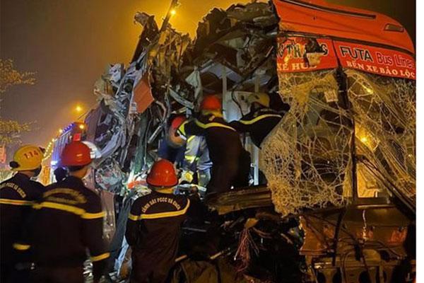 Video trước lúc ô tô tải tông xe máy khiến 3 mẹ con tử vong khi đến trường-2