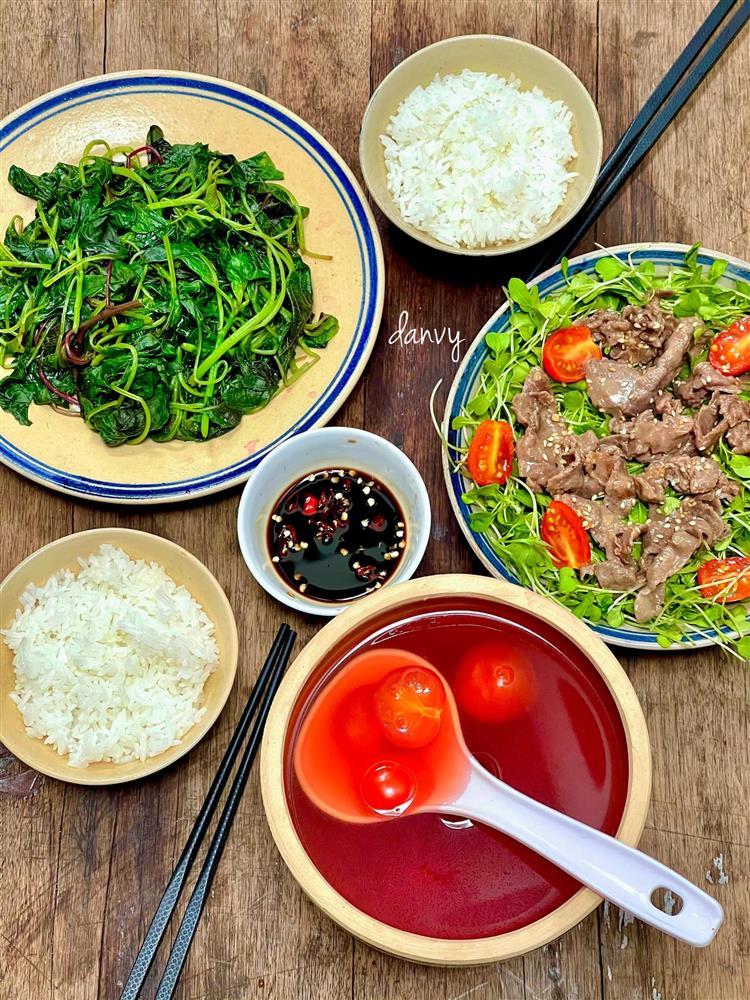 Từ nguyên liệu đơn giản, sáng tạo những mâm cơm ngon đẹp đã mắt-2