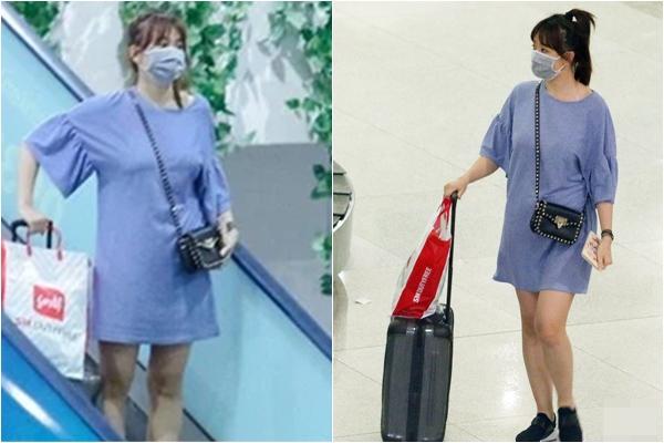 Minh Hằng liên tục bị nghi có bầu vì xài chiêu giấu bụng giống Hà Hồ-5