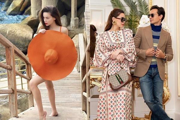 Minh Hằng liên tục bị nghi có bầu vì xài chiêu giấu bụng giống Hà Hồ-9