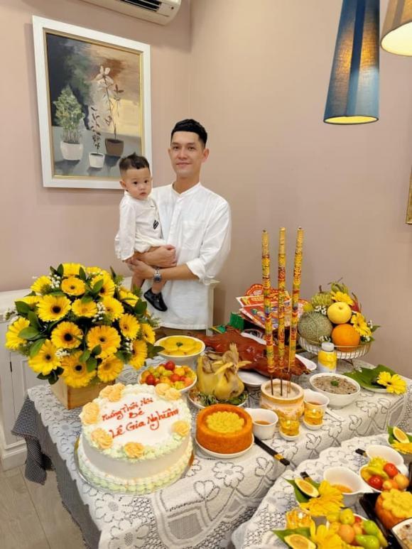 Em gái Quang Vinh cực giàu, làm sinh nhật cho con chuẩn rich kid-3